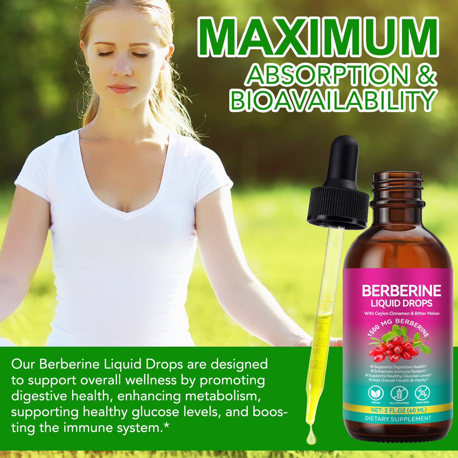 Berberine Metabolic Support Drops