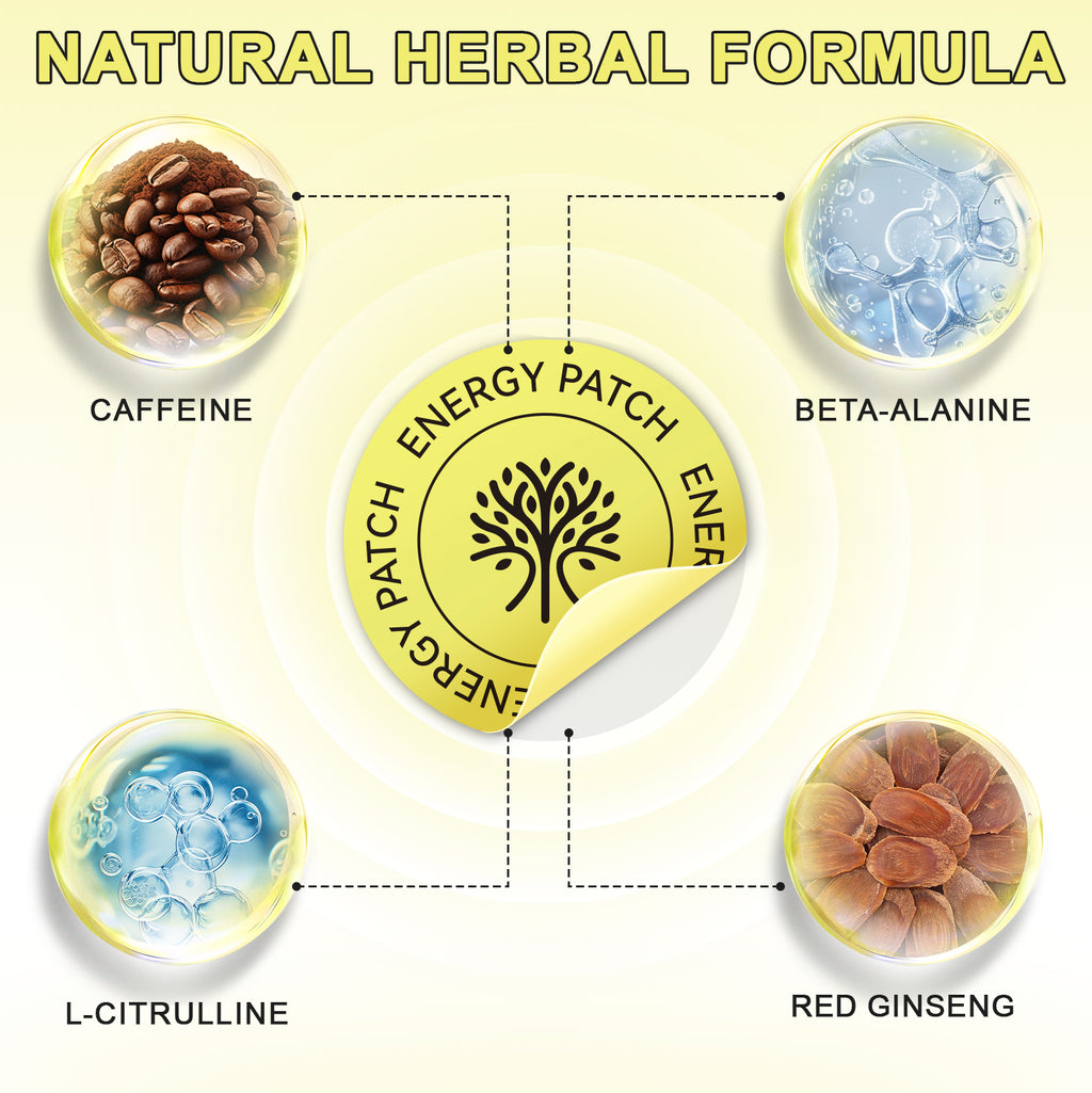 Energy & Vitality Transdermal Support Patches