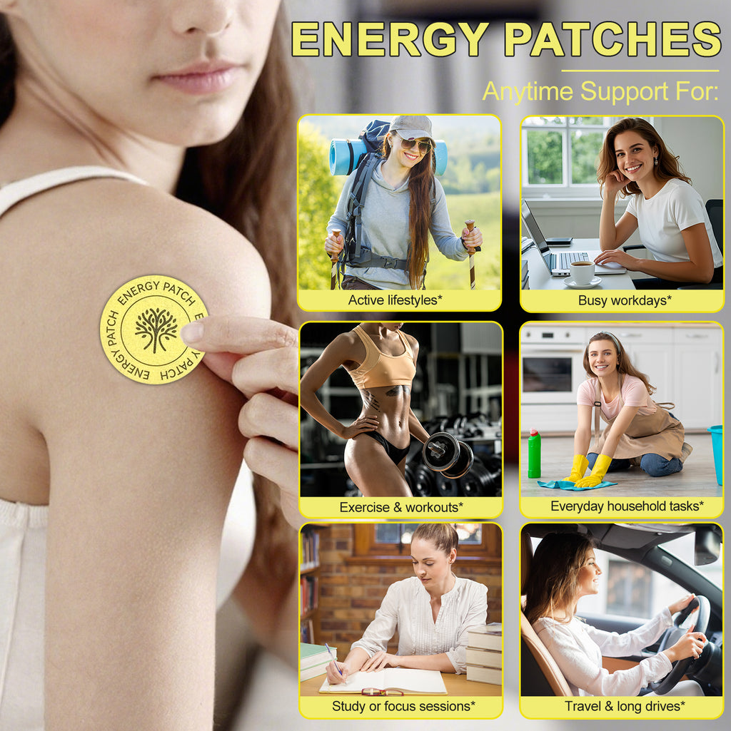 Energy & Vitality Transdermal Support Patches