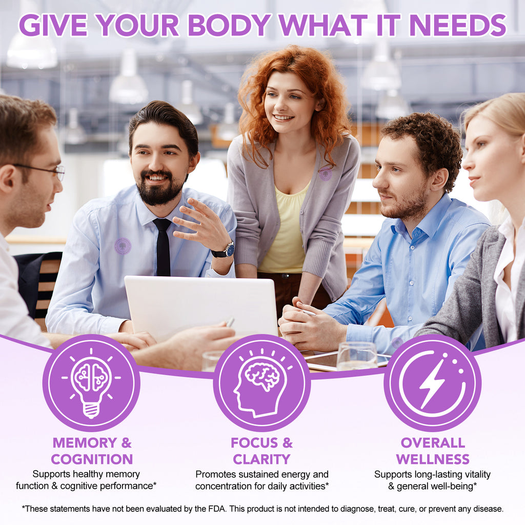 Focus & Clarity Transdermal Cognitive Support Patches