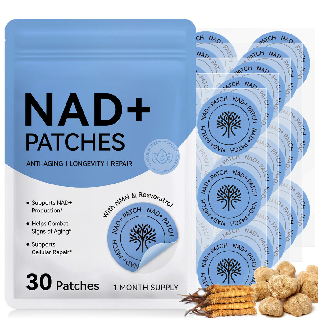 NAD+ Transdermal Energy & Cellular Support Patches 1 month supply