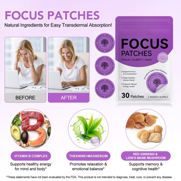 Focus 10 Focus Patches Pack of 30