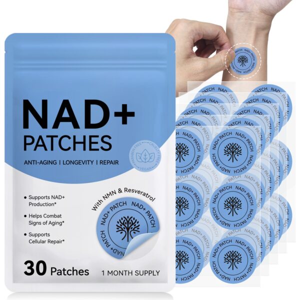 NAD+ 3 NAD+ Patches pack of 30